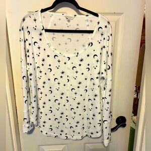 Lucky Brand Moon & Stars Top
